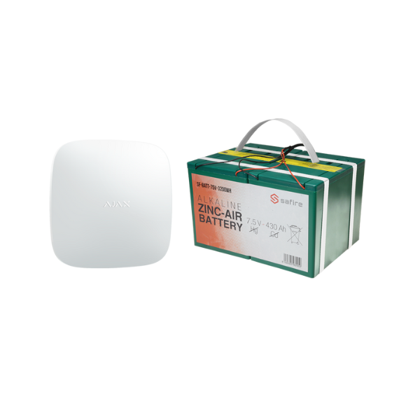 Kit de Alarme Autônomo - Hub 2 de 6v e Bateria de Longa Duração - Fácil Instalação