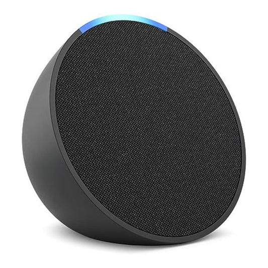 Echo Pop | Coluna full-sound compacta e inteligente com Wi-Fi, Bluetooth e Alexa | Antracita