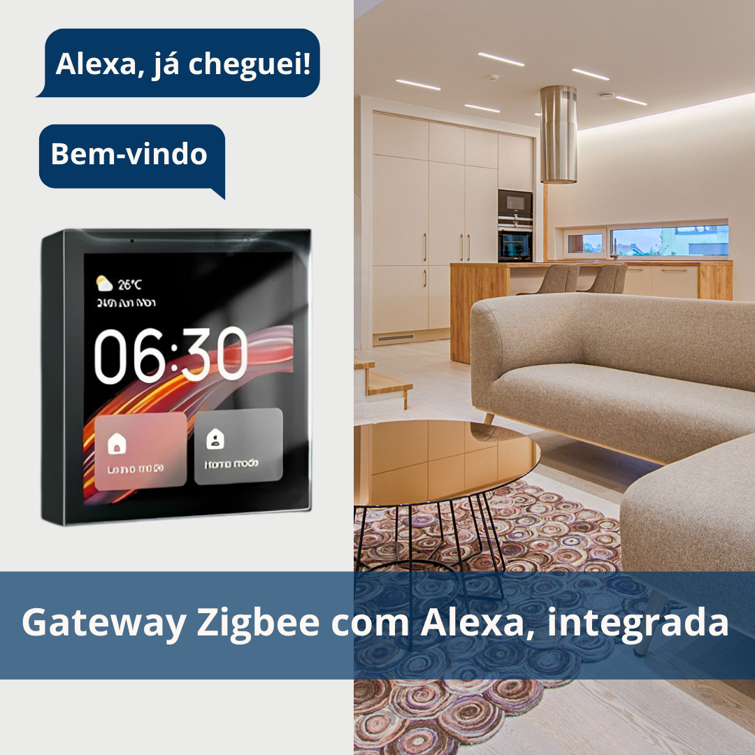 Gateway Zigbee 3.0 Touchscreen 4" - Tuya / Smartlife