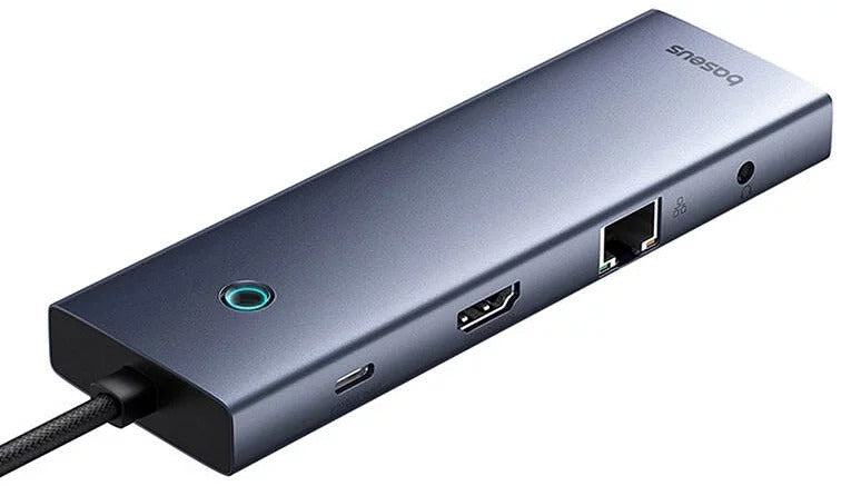 Ultrajoy Series 10-Port Hub Docking Station Space Cinza Type-C To Hdmi4K@60Hz*1+Vga*1+Usb 3.0