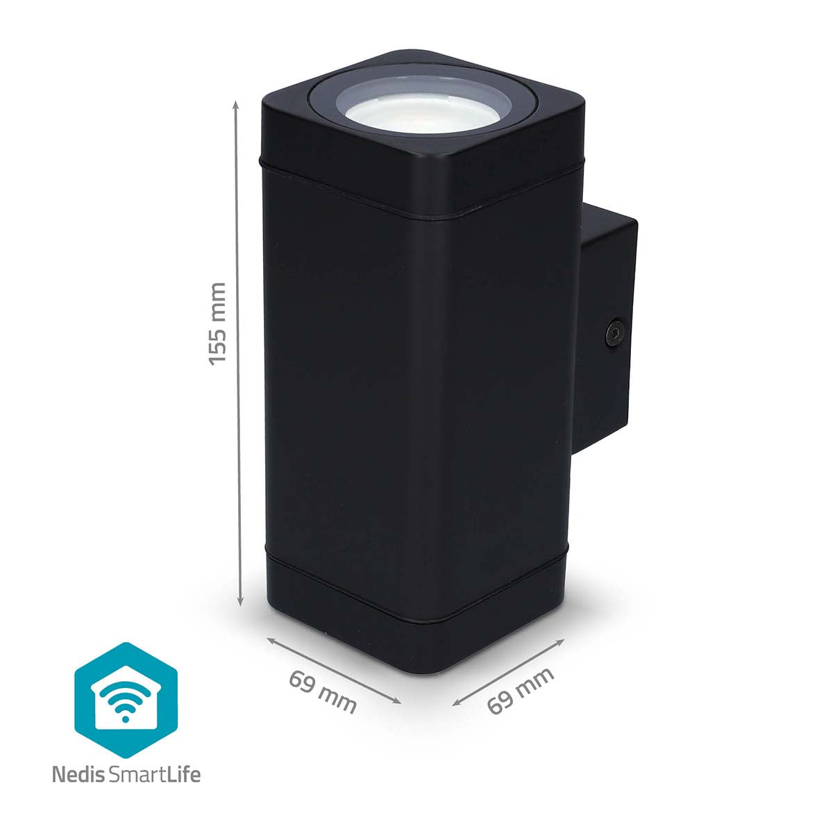 Luz para Exterior Inteligente Bluetooth - Nedis - Tuya / SmartLife
