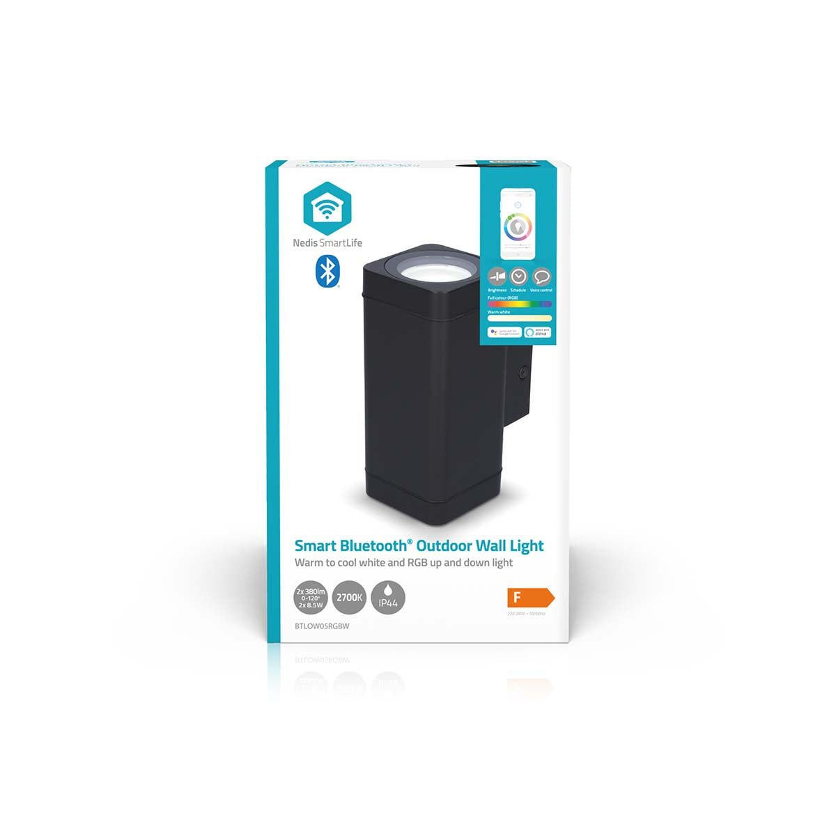 Luz para Exterior Inteligente Bluetooth - Nedis - Tuya / SmartLife