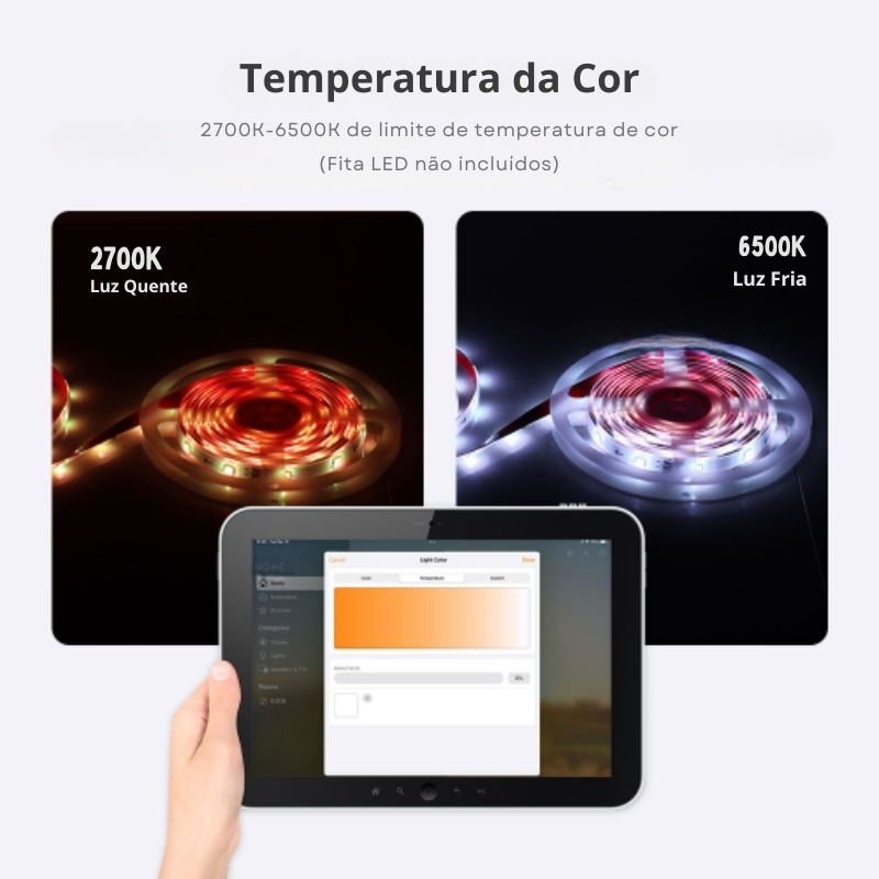 Controlador de tira RGBCW - Matter over Wi-Fi - Tuya / Smartlife