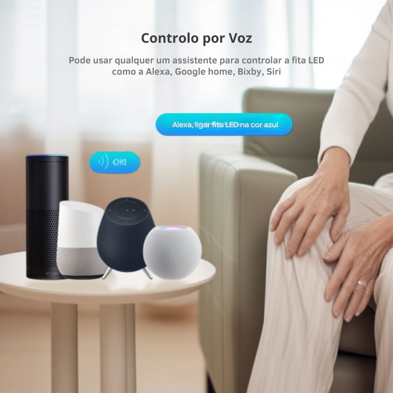 Controlador de tira RGBCW - Matter over Wi-Fi - Tuya / Smartlife