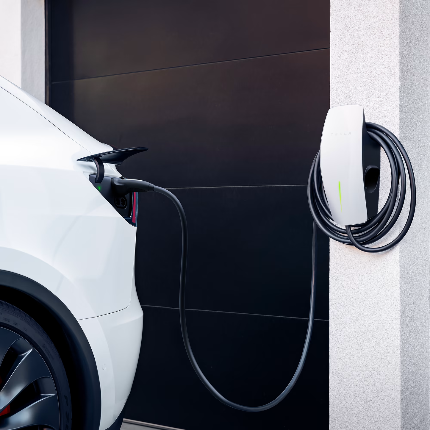 Tesla Wall Connector - Geração 3 - Compatível com veículos Tesla e não Tesla monofásicos e trifásicos - Conector tipo 2