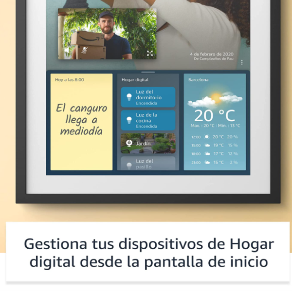 Echo Show 15 / Display Inteligente Full HD de 15,6" com Alexa e FireTv Integrado