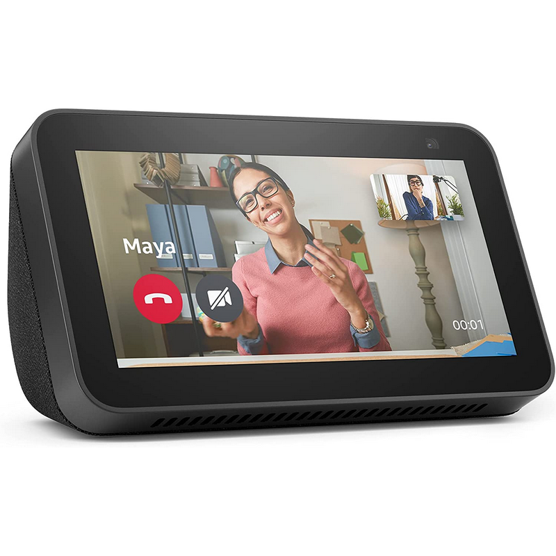 Echo Show 5 / 2ª geração/ modelo 2021 / Display Inteligente com Alexa e câmara de 2 MP / Preto