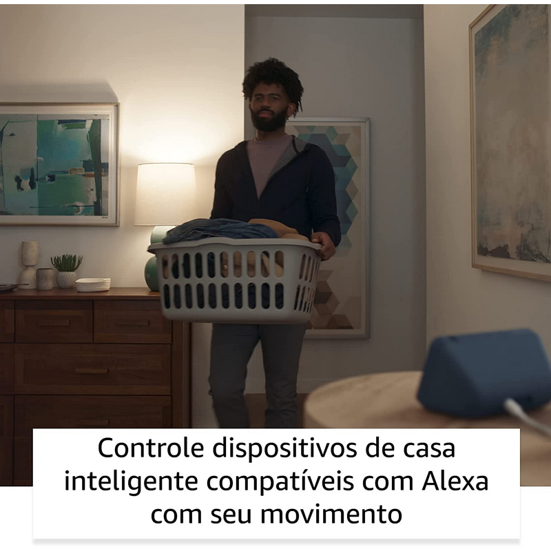 Echo Show 5 / 2ª geração/ modelo 2021 / Display Inteligente com Alexa e câmara de 2 MP / Preto