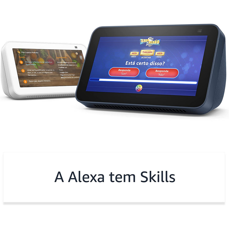 Echo Show 5 / 2ª geração/ modelo 2021 / Display Inteligente com Alexa e câmara de 2 MP / Preto