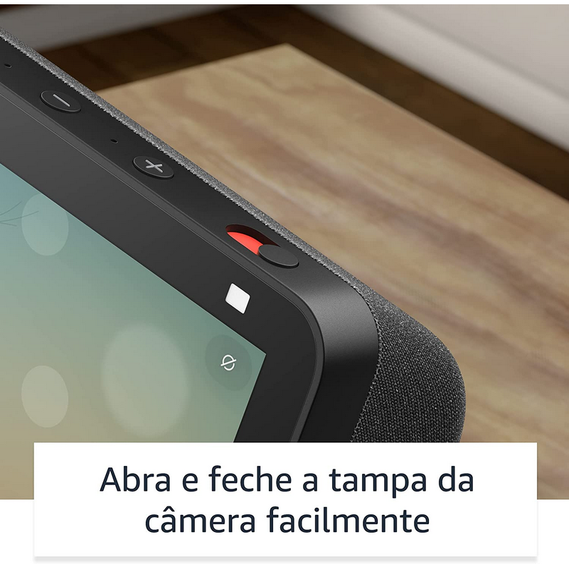 Echo Show 5 / 2ª geração/ modelo 2021 / Display Inteligente com Alexa e câmara de 2 MP / Preto