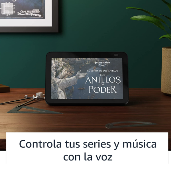 Echo Show 8 (2ª geração, modelo 2021) / Display HD inteligente com Alexa e câmera de 13 MP /Antracite