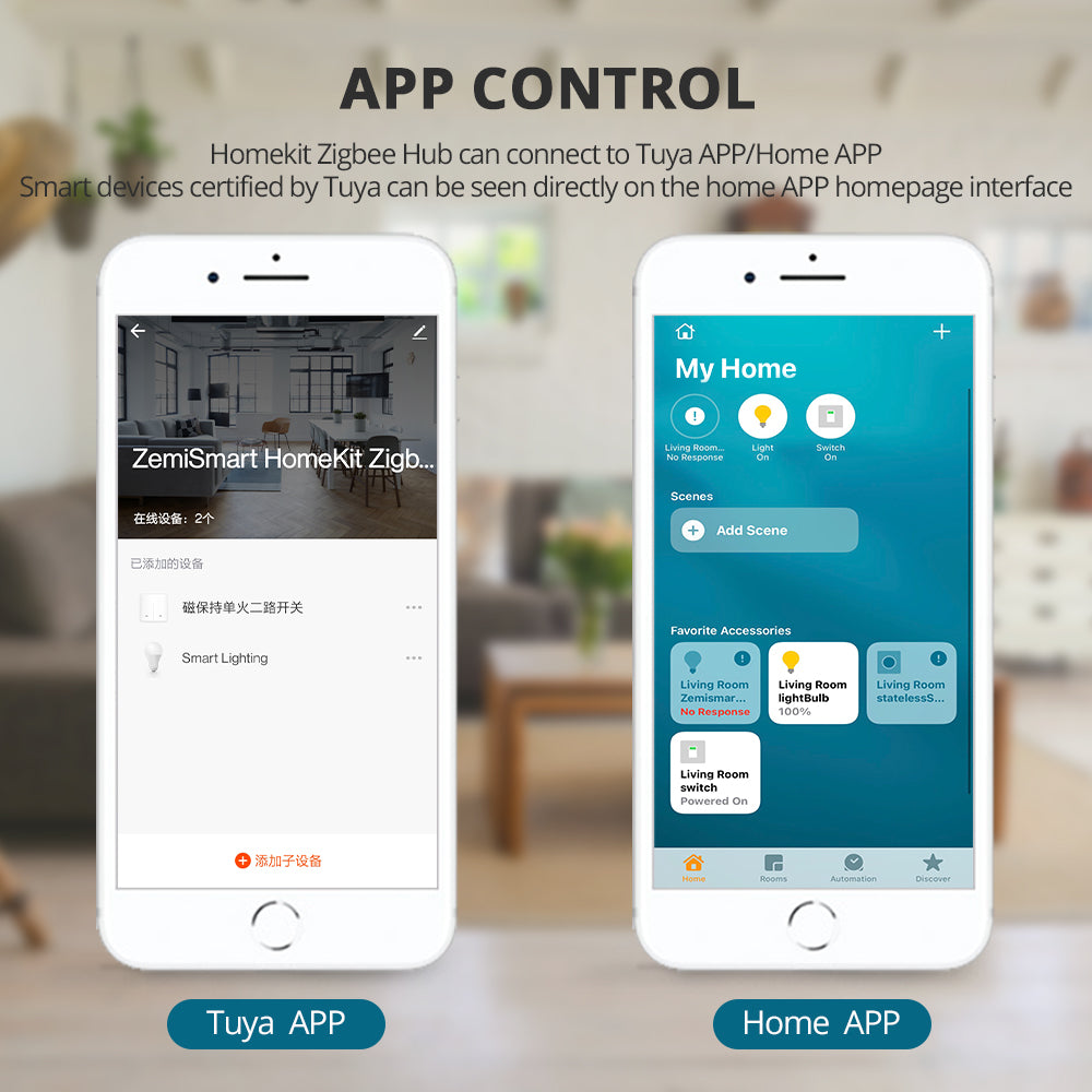 Gateway Tuya Zigbee 3.0 - Apple HomeKit Hub Zemismart