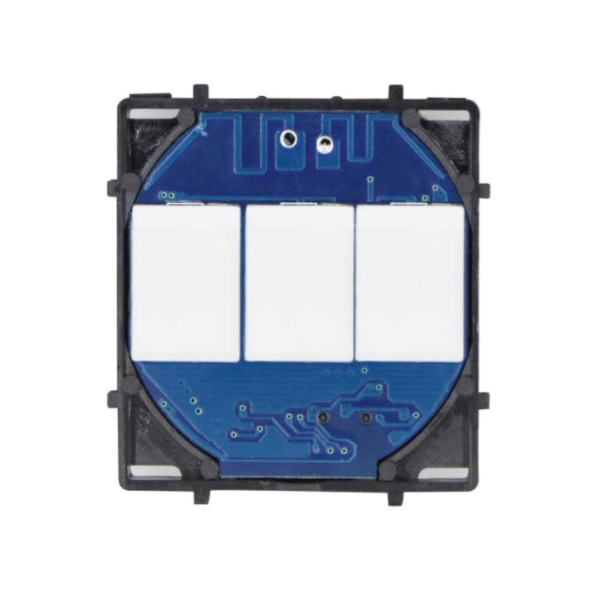 Interruptor Zigbee Desire 1 Gang + Estores - Vidro Branco – Tuya / Smartlife
