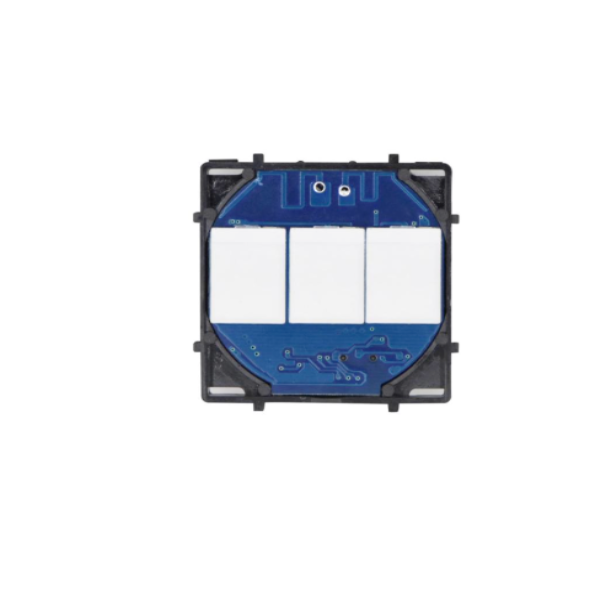 Interruptor Zigbee Desire 1 Gang + Estores - Vidro Branco – Tuya / Smartlife