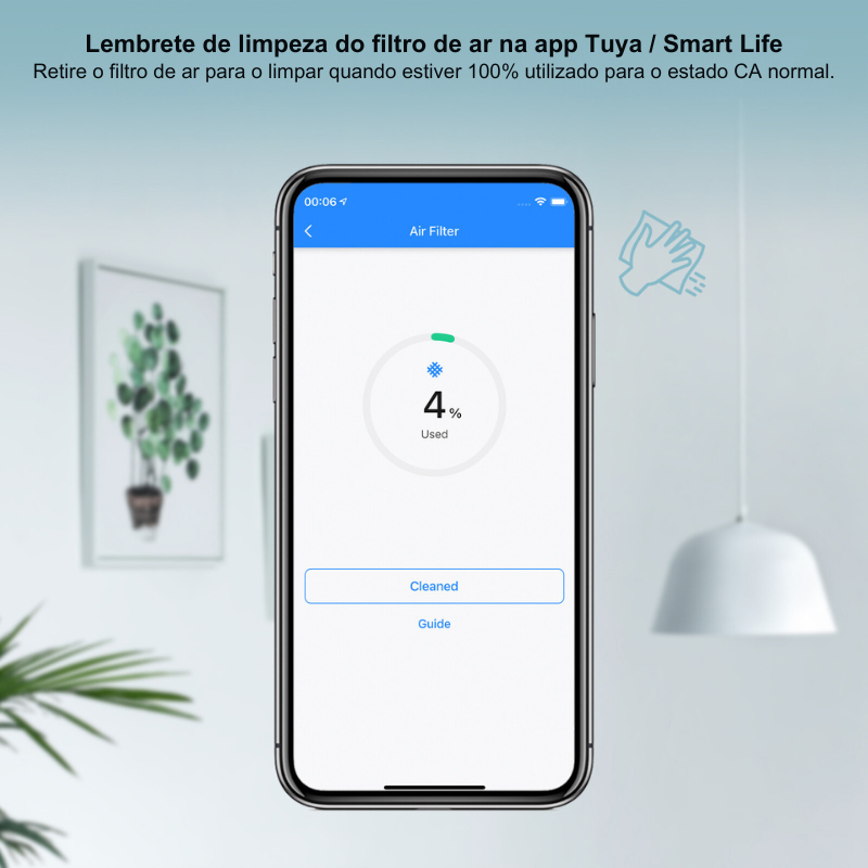 Termostato Inteligente com Infravermelhos para Ar Condicionado - Tuya / Smartlife