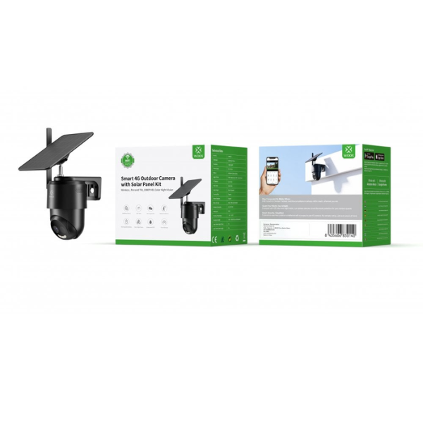 Câmara Inteligente IP com Bateria para Exterior WOOX R4250 - Tuya / Smart Life