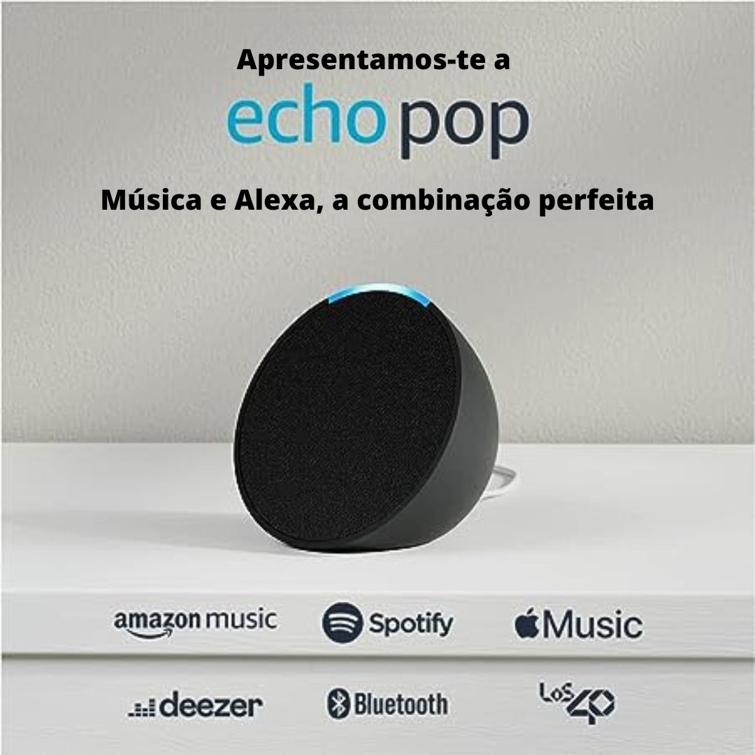 Echo Pop – WiFi - Antracita - Altavoz de 196g