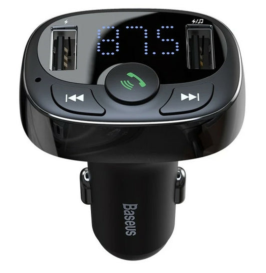 Car Bluetooth T Shaped S-09A Car Bluetooth Mp3 Player (Standard Edition) Preto