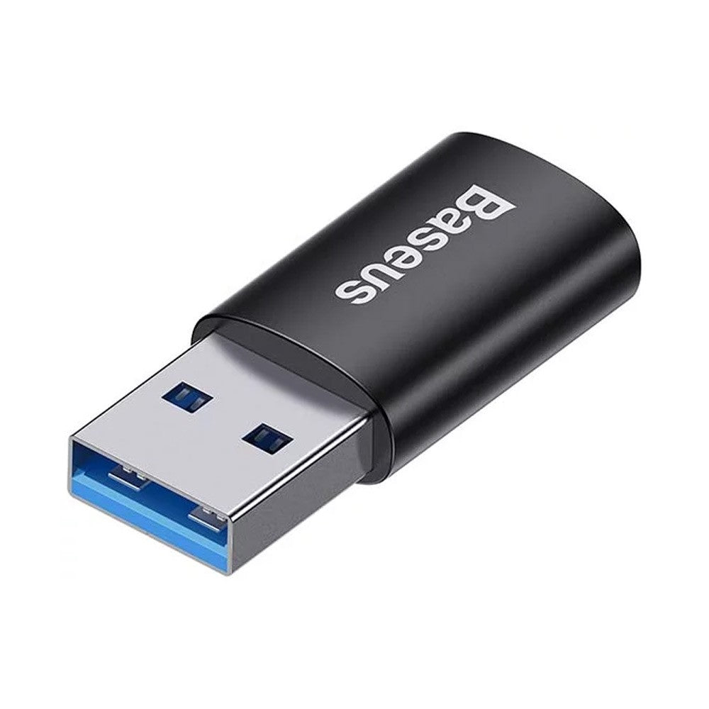 Adaptador Baseus Ingenuity Series Mini USB-A 3.1 para USB-C Preto