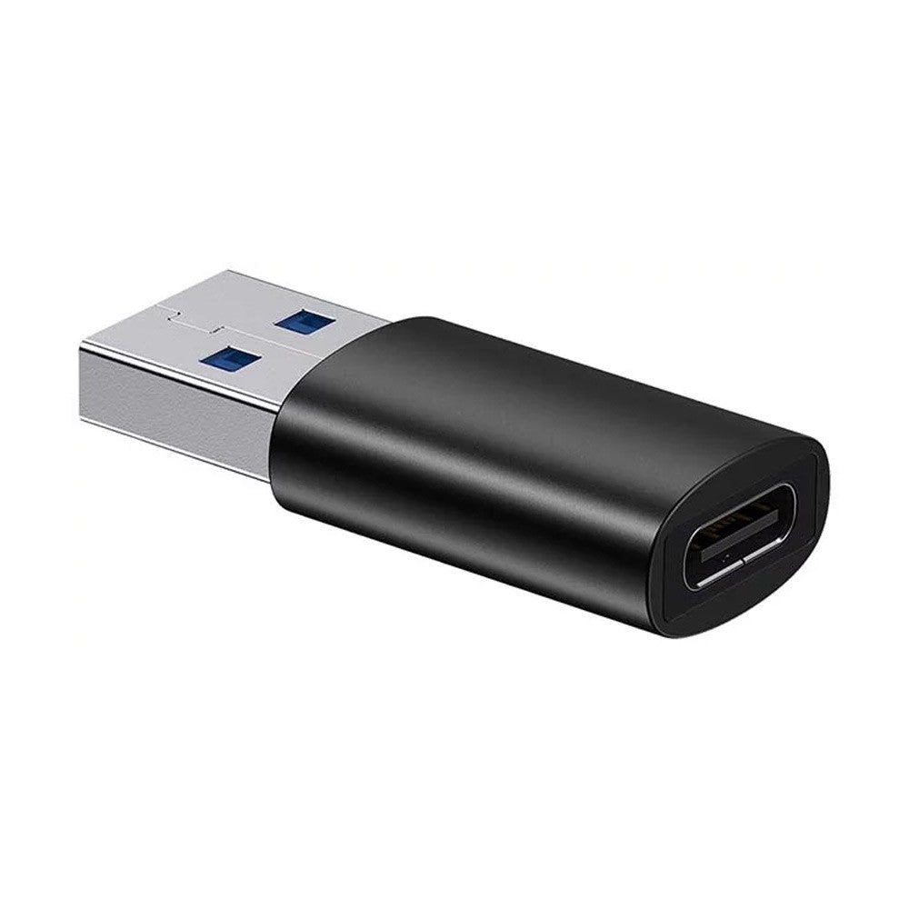 Adaptador Baseus Ingenuity Series Mini USB-A 3.1 para USB-C Preto