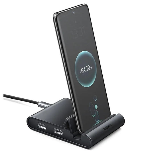 Mate Docking Type-C Mobile Phone Intelligent Hub Docking Station Pro Preto