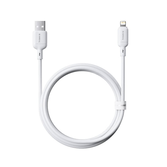 Cabo Silky Series Fast Charging Cabo Usb To Ip 2.4A 2M Moon White