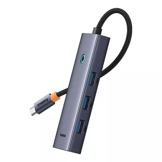 Hub USB UltraJoy Series 5-Port Space Grey (4xUSB+PD)