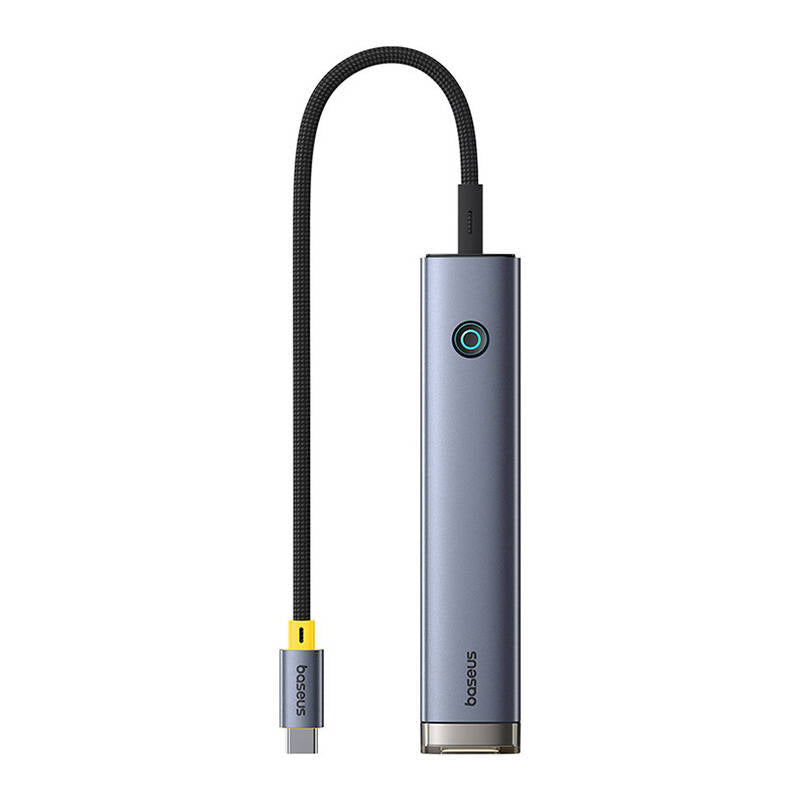 Ultrajoy Series 7-Port Hub Air Space Cinza (Type-C To Hdmi4K@60Hz*1+Usb3.0*2+Pd*1+Sd/Tf3.0*1+3