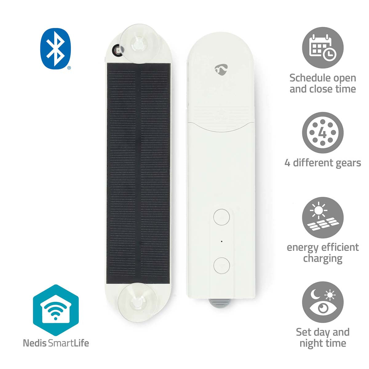 Motor de Cortinas Inteligente - Nedis - Tuya / SmartLife