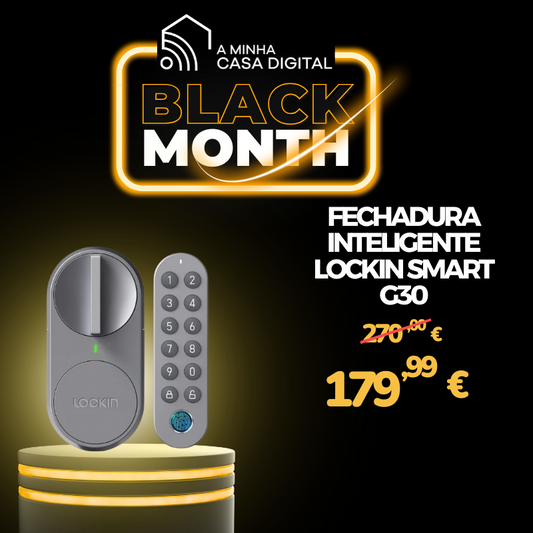 Fechadura Inteligente Lockin Smart G30 com Teclado Pro - Tuya / Smartlife