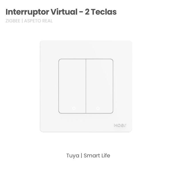 Interruptor Virtual Star Ring - Zigbee 3.0 - Branco