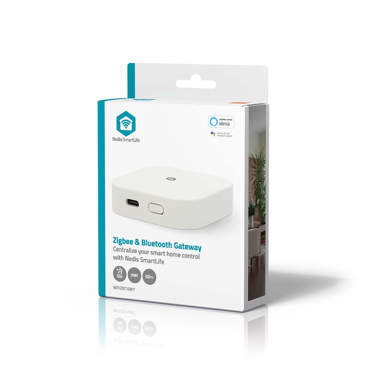 Gateway Smart Zigbee 3.0 USB-C - Nedis - Tuya / SmartLife