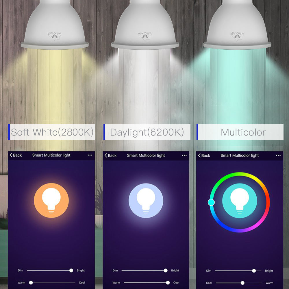 Lampada Zigbee Inteligente RGB GU10 - Tuya / Smartlife / Hue / eWelink - ZB-5W-GU10