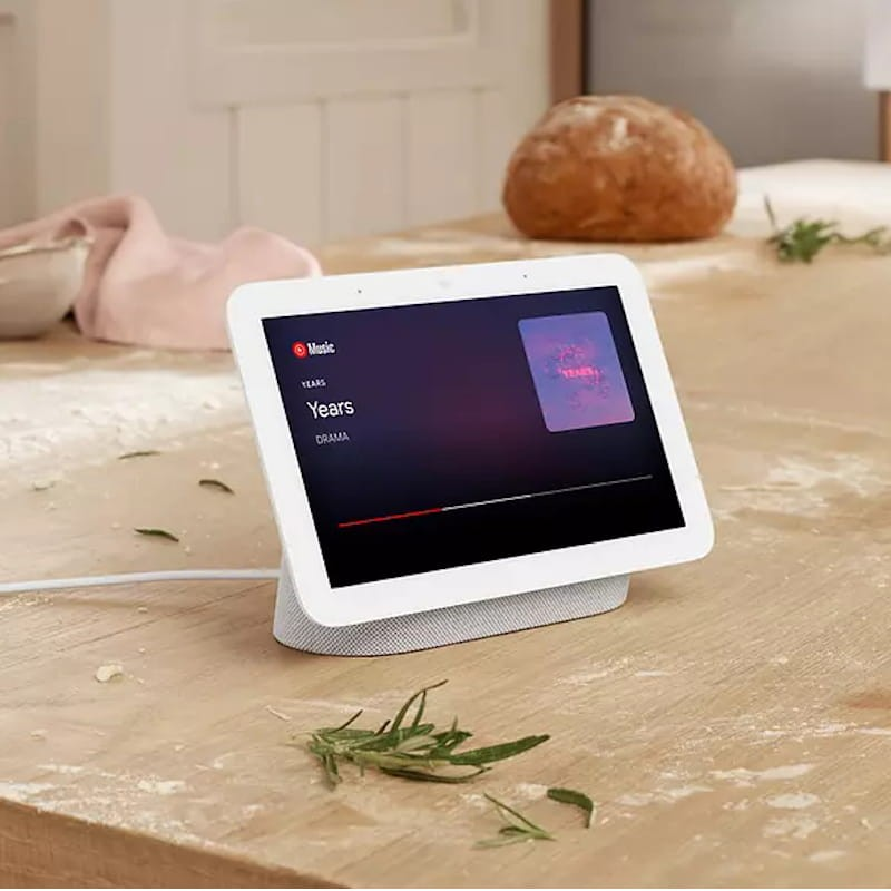 Google Nest Hub 2Gen Branco Giz